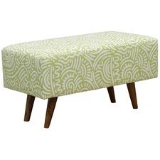 Ottomans | Leather, Round & Storage | Temple & Webster In Green Canvas French Chateau Square Pouf Ottomans (View 5 of 20)