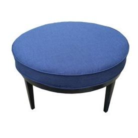 Outdoor Ottomans & Foot Stools At Lowes For Natural Solid Cylinder Pouf Ottomans (View 11 of 20)