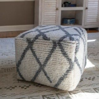 Overstock: Online Shopping – Bedding, Furniture, Electronics Pertaining To Gray And Cream Geometric Cuboid Pouf Ottomans (View 14 of 20)