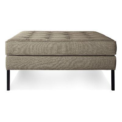 Paramount 40" Tufted Square Cocktail Ottoman | Large Square Ottoman For Fabric Tufted Square Cocktail Ottomans (View 5 of 20)