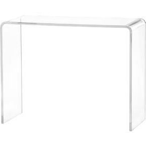 Peekaboo Clear Console In All Furniture | Cb2 | Modern Console Tables With Clear Console Tables (Gallery 20 of 20)