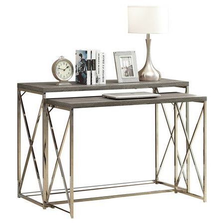 Perfect For Displaying A Vase Of Fresh Blooms Or Vignette Of Framed With Nesting Console Tables (View 3 of 20)