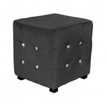 Pin On Furniture Throughout Black And Natural Cotton Pouf Ottomans (View 15 of 20)