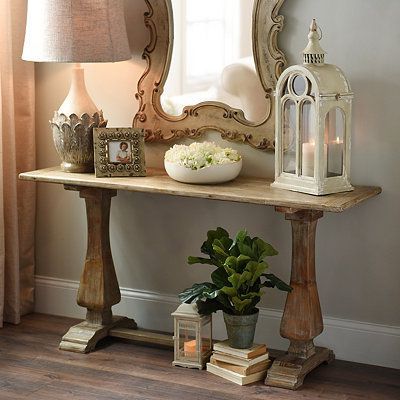 Pin On Home: Entryway In Brown Wood And Steel Plate Console Tables (View 18 of 20)