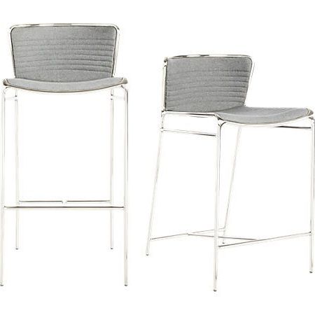 Pin On Jennifer N Within Gray Nickel Stools (View 15 of 20)