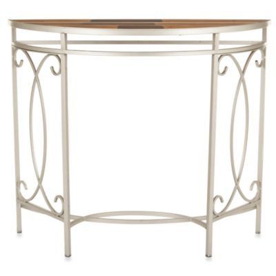 Pinkimberlee Arellano On Entryway | Iron Console Table, Rustic For Metal Console Tables (View 12 of 20)