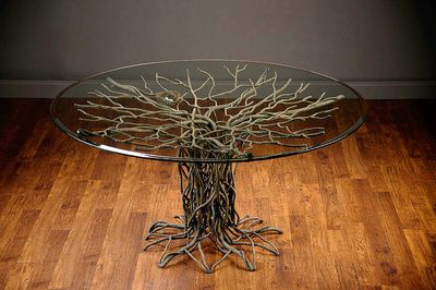 Pomfret Table Base – Frank Rogers Design Intended For Light Natural Drum Console Tables (View 12 of 20)