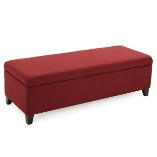 Red Ottomans & Storage Ottomans – Shop The Best Deals For Feb 2017 For Red Fabric Square Storage Ottomans With Pillows (Gallery 19 of 20)