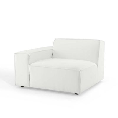 Restore 3 Piece Sectional Sofa In White – Hyme Furniture Regarding 3 Piece Console Tables (View 12 of 20)