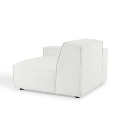 Restore 3 Piece Sectional Sofa In White – Hyme Furniture With Regard To 3 Piece Console Tables (View 13 of 20)