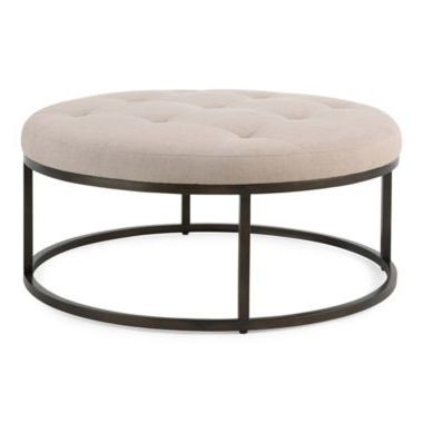 Round Tufted Ottoman Found At @jcpenney | Round Tufted Ottoman, Tufted Throughout Tufted Ottomans (View 15 of 20)