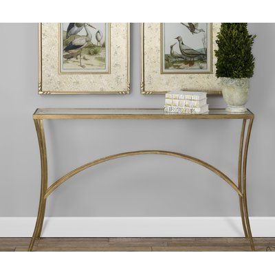 Rudy Console Table | Gold Console Table, Console Table, Home Decor With Regard To Antique Gold Nesting Console Tables (View 15 of 20)