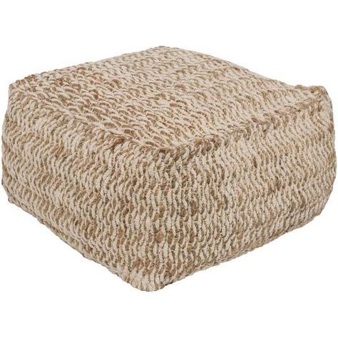 Rugs Usa – Area Rugs In Many Styles Including Contemporary, Braided Regarding Oak Cove White And Khaki Woven Pouf Ottomans (Gallery 20 of 20)