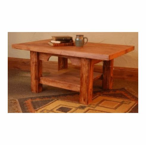 Rustic Alder Coffee Table Throughout Rustic Espresso Wood Console Tables (View 9 of 20)