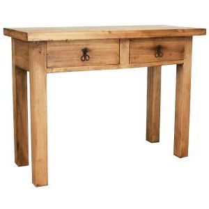 Rustic Pine Collection – Juanillo Console Table – Con29 Intended For Rustic Barnside Console Tables (Gallery 20 of 20)
