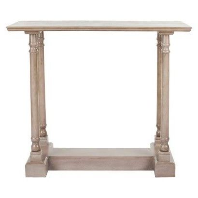 Safavieh Bellagio Console Table | Console Table, Wood Console Table Inside Smoke Gray Wood Console Tables (Gallery 19 of 20)