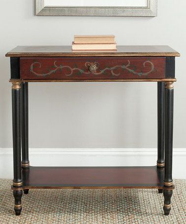 Safavieh Dark Brown Rowan Console Table | Zulily | Reclaimed Wood Intended For Reclaimed Wood Console Tables (View 12 of 20)