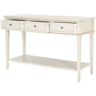 Safavieh Manelin White Washed Console – Overstock Shopping – Great For Oceanside White Washed Console Tables (View 12 of 20)