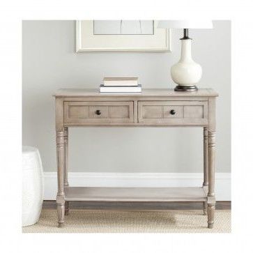 Safavieh Samantha Console – Vintage Grey | Safavieh Furniture, Wood With Smoke Gray Wood Console Tables (View 4 of 20)
