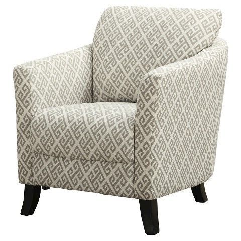 Sandstone Maze Fabric Chair | Linen Accent Chairs, Fabric Accent Chair With Gray Chenille Fabric Accent Stools (View 1 of 20)