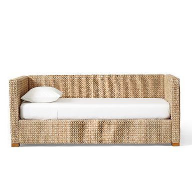 Seagrass Daybed With Trundle | Daybed With Trundle, Daybed, Home Furniture With Regard To Natural Seagrass Console Tables (View 13 of 20)