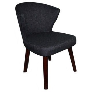 Shop Grey Circular Fabric Accent Chair And Ottoman – Overstock – 9683618 Pertaining To Smoke Gray Wood Accent Stools (View 9 of 20)