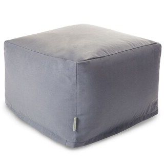 Shop Majestic Home Goods Indoor Cream Sherpa Ottoman Pouf 27 In L X 27 For Cream Velvet Brushed Geometric Pattern Ottomans (View 11 of 20)