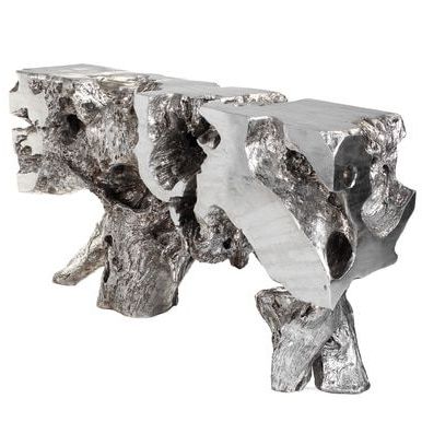 Silver Console Table | Sequoia Collection In 2021 | Console Table With Silver Console Tables (Gallery 20 of 20)