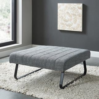Sirus Fabric Cocktail Ottoman (grey), Gray | Ottoman, Cocktail Ottoman With Gray Tufted Cocktail Ottomans (View 17 of 20)