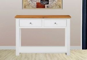 Small Entryway Table Narrow Console Tables White With Drawers Solid Regarding Rustic Espresso Wood Console Tables (View 11 of 20)