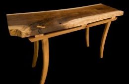 Sofa & Entry Tables | Duane Shoup – Woodcraftsman [wildwood Rustic With Regard To Rustic Walnut Wood Console Tables (Gallery 20 of 20)