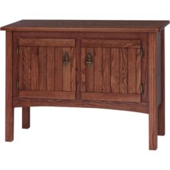 Solid Oak Mission Style Sofa Table – 39" – The Oak Furniture Shop In Metal And Mission Oak Console Tables (View 10 of 20)