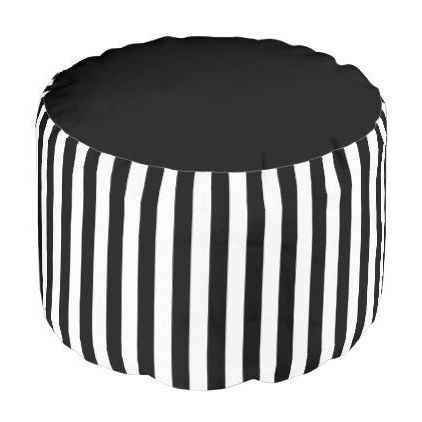 Stripes Pattern Pouf – Patterns Pattern Special Unique Design Gift Idea Intended For Gray Stripes Cylinder Pouf Ottomans (Gallery 19 of 20)