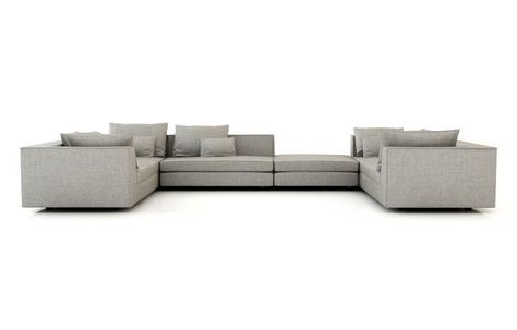 The Nein Sectional Works As A Modular Design, All About Lounging And Within Pearl Modular Ottomans (View 10 of 20)
