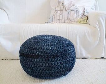 This Item Is Unavailable Within Blue Woven Viscose Square Pouf Ottomans (View 16 of 20)