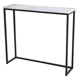 Tilly Lin Modern Accent Faux Marble Console Table, Pertaining To Faux Marble Console Tables (View 10 of 20)
