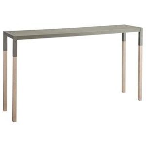 Tooblu Dot Quad Console Table – Light Gray/white Wash | Console Inside Oceanside White Washed Console Tables (View 18 of 20)