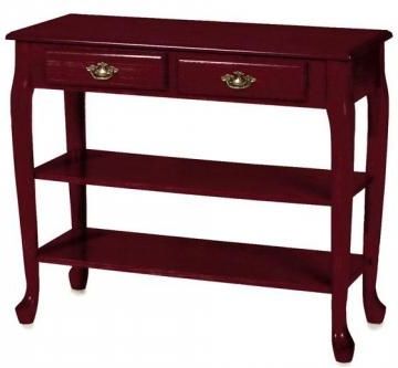 Traditional 36"w 2 Shelf Console Table – 36"w X 30"h X 15"d  $ (View 1 of 20)
