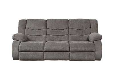 Tulen Reclining Sofa Furniture World Nw Throughout Round Beige Faux Leather Ottomans With Pull Tab (View 5 of 20)