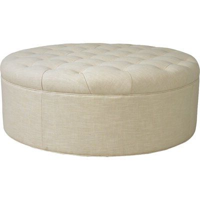 Unique Ottomans | Perigold Throughout Gray Velvet Ribbed Fabric Round Storage Ottomans (View 12 of 20)