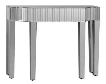 Uttermost Ikona Mirrored Console Table | Iron Coffee Table, Mirrored For Aged Black Iron Console Tables (View 5 of 20)