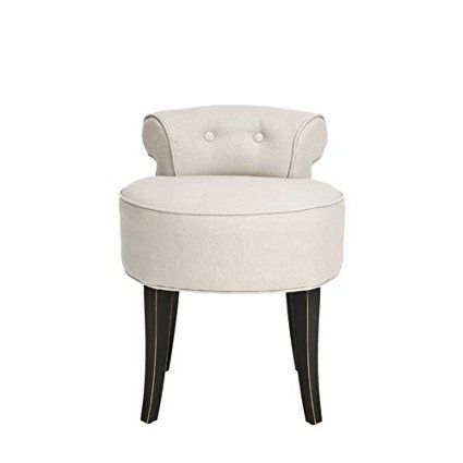 Vanity Chair | Vanity Stool, Vanity Chair, Stylish Chairs For White And Clear Acrylic Tufted Vanity Stools (View 4 of 20)