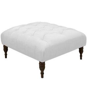 Wayfair Custom Upholstery™ 35" Wide Tufted Square Cocktail Ottoman In Fabric Tufted Square Cocktail Ottomans (View 11 of 20)