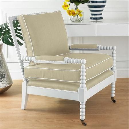 Wooden Spool Accent Chair (with Images) | Spool Chair, Accent Chairs Throughout White Washed Wood Accent Stools (View 12 of 20)