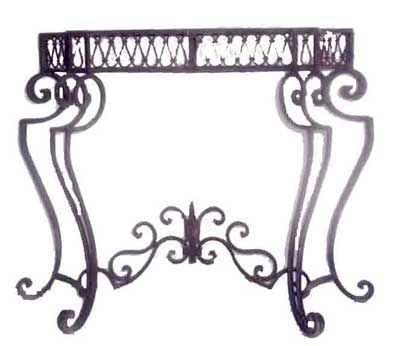 Wrought Iron Console Tables | Wrought Iron Console Table, Iron Console Pertaining To Wrought Iron Console Tables (View 15 of 20)