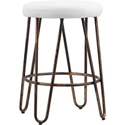 Wrought Iron Vanity Stools – Webuycheaper With Cream And Gold Hardwood Vanity Seats (View 4 of 20)
