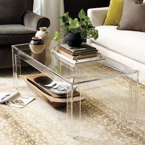 10 Acrylic Coffee Tables 2022 – Happily Inspired – Home Decor With Well Liked Thick Acrylic Coffee Tables (View 15 of 20)