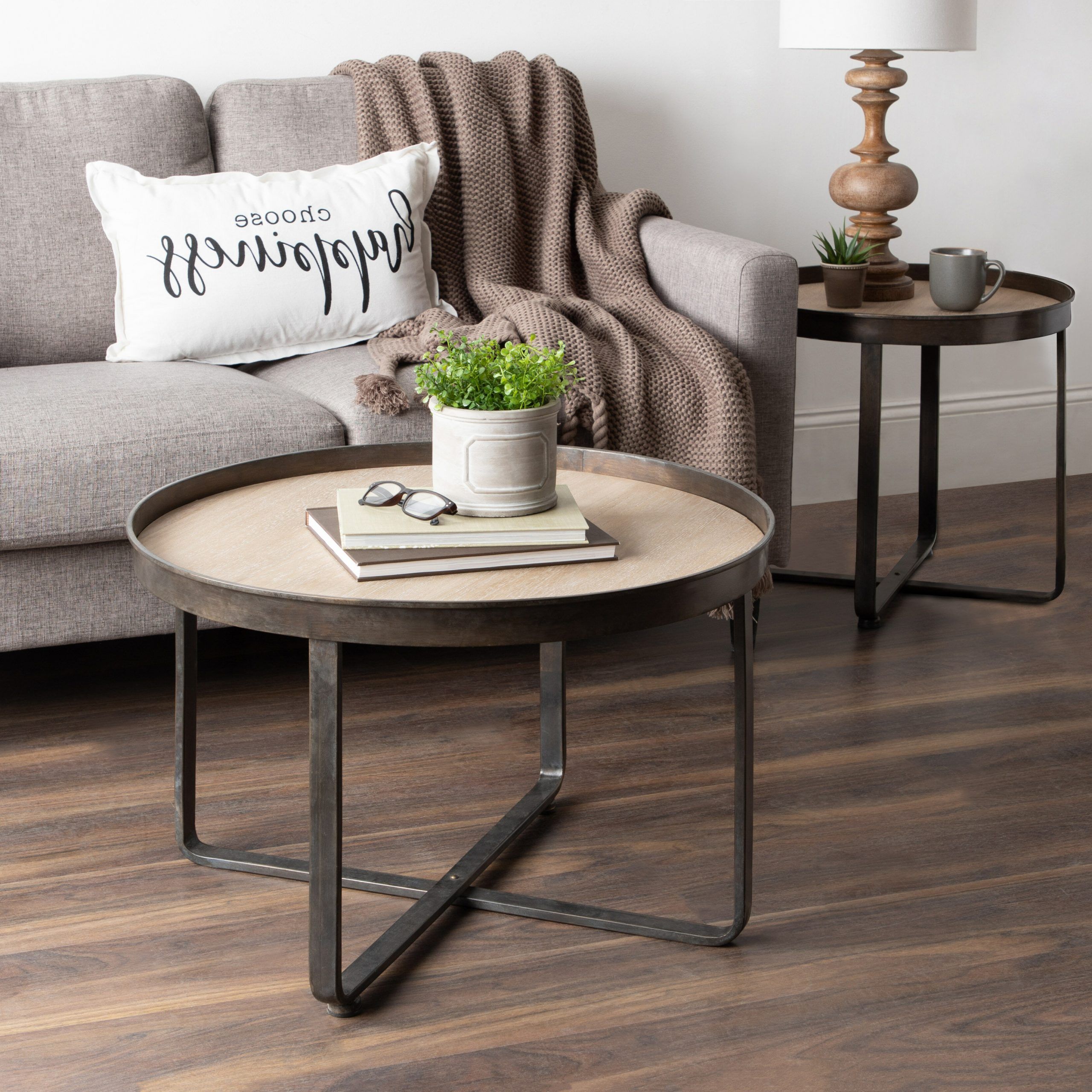 2019 2 Piece Coffee Tables Throughout Mercury Row® Quiles 2 Piece Coffee Table Set & Reviews (View 15 of 20)