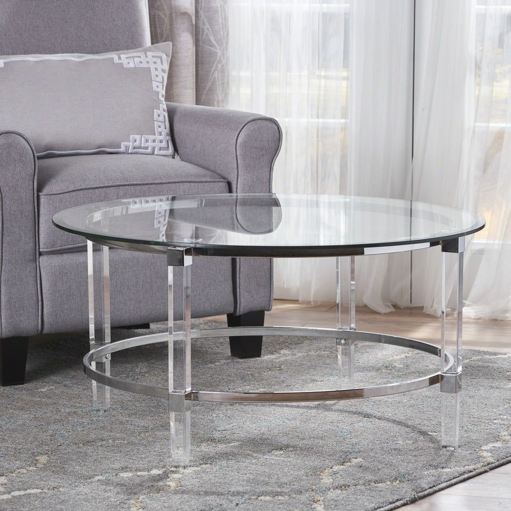 21 Lucite Coffee Tables To Liven Your Living Room – Acrylic & See Through Within Best And Newest Thick Acrylic Coffee Tables (View 17 of 20)