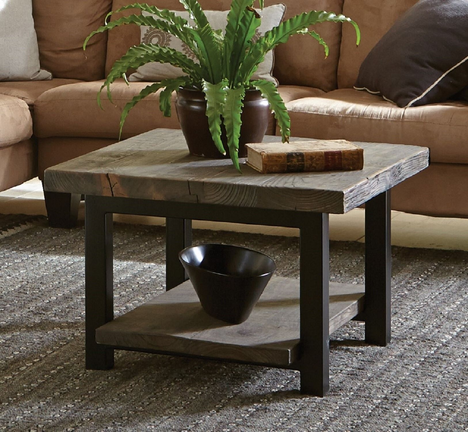 Best And Newest Iron Legs Coffee Tables For Wood Top Coffee Tables Metal Legs – Ideas On Foter (View 3 of 20)